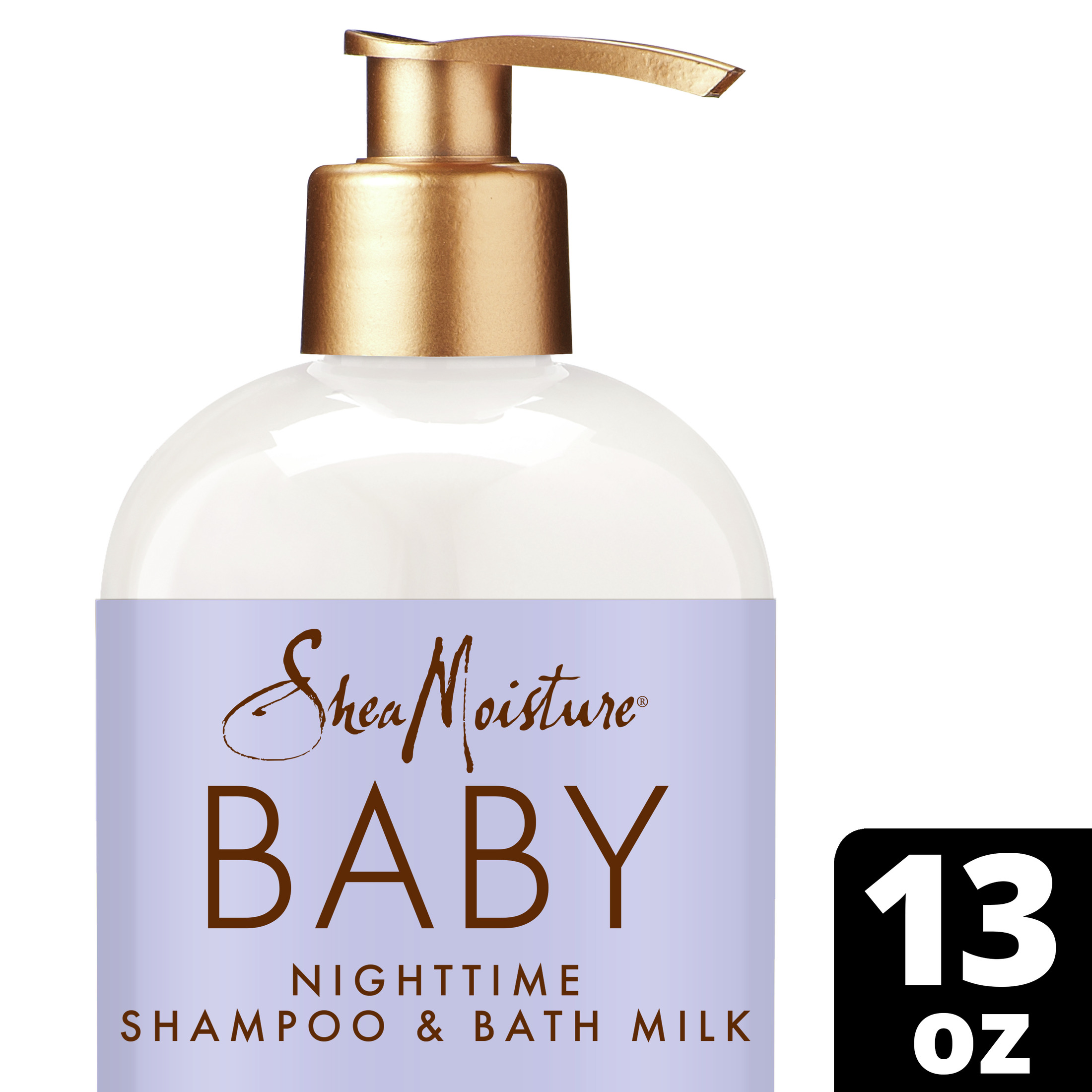 SheaMoisture Baby Nighttime Shampoo & Bath Milk Manuka Honey