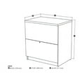 thumbnail image 2 of Bestar Universel 29W Standard Lateral File Cabinet in antigua, 2 of 3