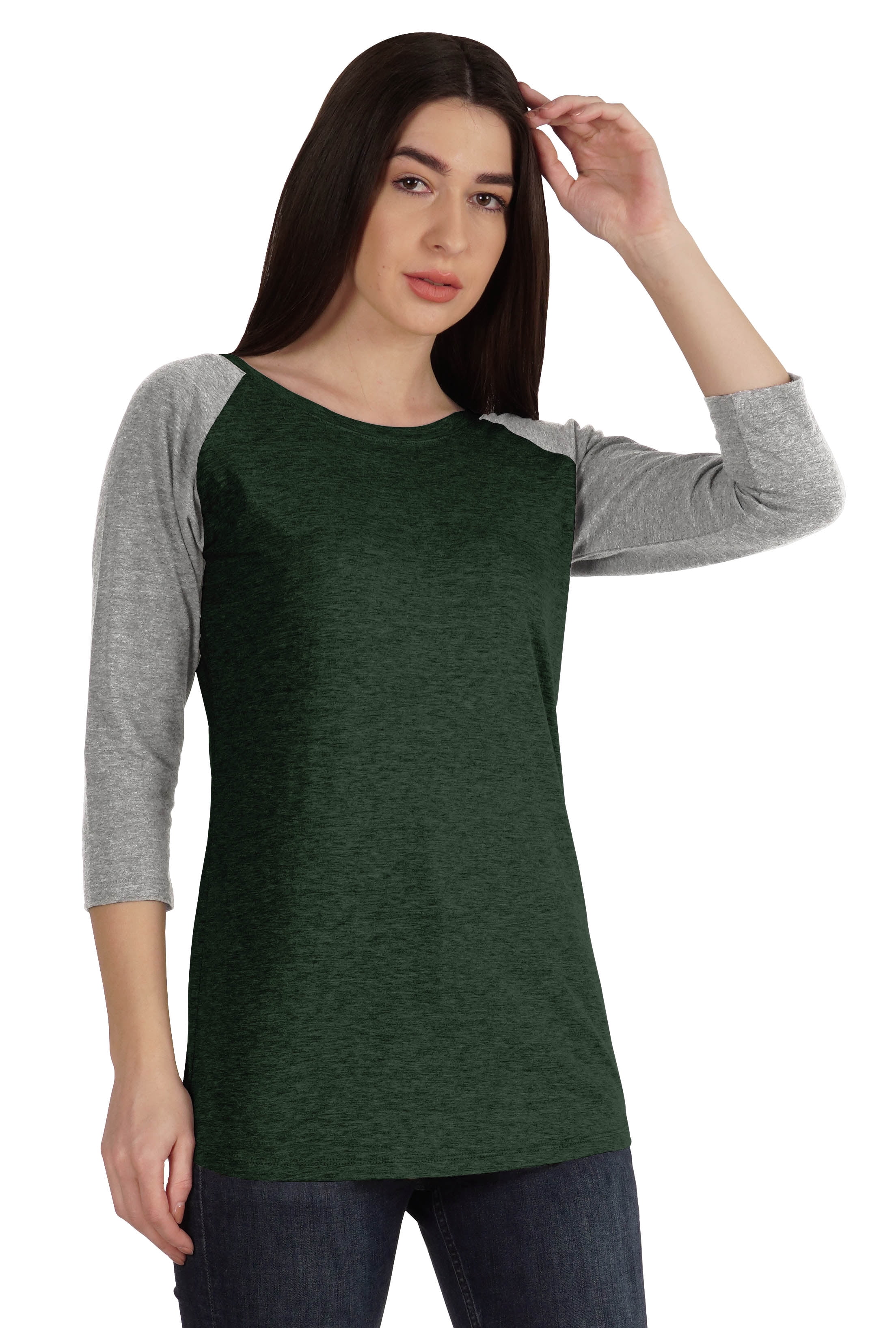 Inkmeso Womens Color Block Raglan Quarter Sleeve TShirt Baseball Tee Casual Sports Jersey Top