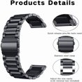 thumbnail image 3 of Correa De Acero Inoxidable Para Huawei Watch Gt/gt2 22mm, 3 of 8