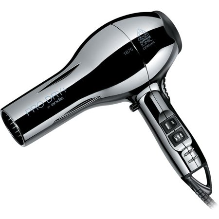 UPC 040102823657 product image for Hot Tools Andis Pro Dry+ Tourmaline Ionic Ceramic 1875W Hair Dryer, Black Chrome | upcitemdb.com