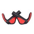 thumbnail image 2 of Soidarity 1 par de empuñaduras de manillar antideslizantes ajustables para ciclismo de montaña, cubierta de manillar para bicicleta, accesorios Ciclismo negro rojo Soidarity OD021880-02, 2 of 6