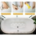 JANDEL 12 PCS Shell Anti Slip Shower Stickers Safety Bathtub Strips