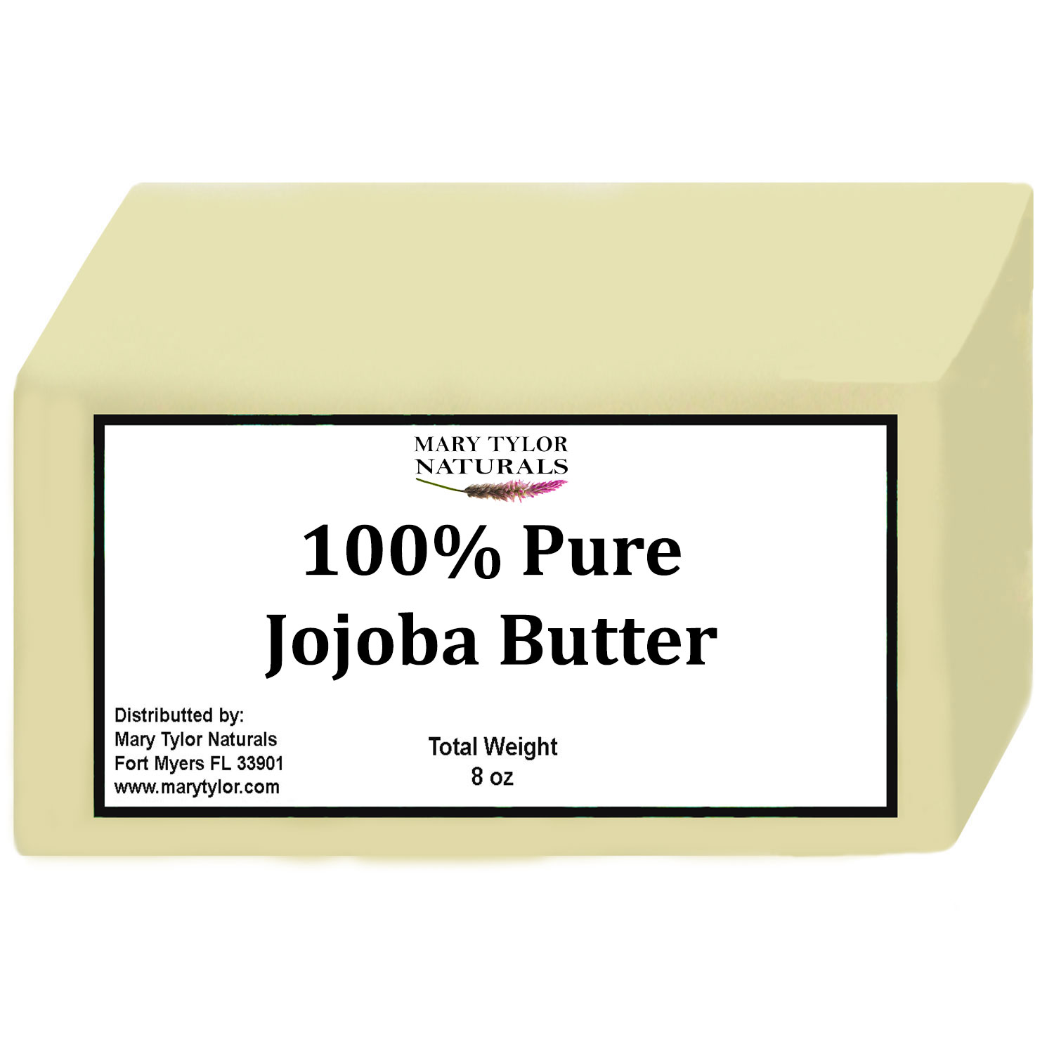 100% Pure and Natural Jojoba Butter 8 oz, Perfect for DIY Projects and Much More! By Mary Tylor Naturals, Unrefined Premium Grade - image 2 of 2