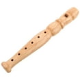 thumbnail image 5 of Wooden 6-Hole Recorder Beginner Wood Flute Easy-To-Learn Musical Instrument Clear And Melodious Sound Kids Wood Flute Children Flute, 5 of 5