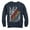 Navy Blue, variant on Men's Star Wars Millennium Falcon Rainbow  Sweatshirt Black Large