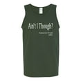 thumbnail image 3 of Wild Bobby, Ain't I Though? Sojourner Truth 1851, Mens Graphic Tank Top, Forest Green, Small, 3 of 3
