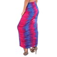 thumbnail image 3 of HAPPY BAY Women's Beachwear Summer Bikini Wraps Beach Wrap Coverups Sarong Skirt Bathing suit Swimsuit Swimwear Swim Cover up for Women One Size Royal, Tie Dye, 3 of 5
