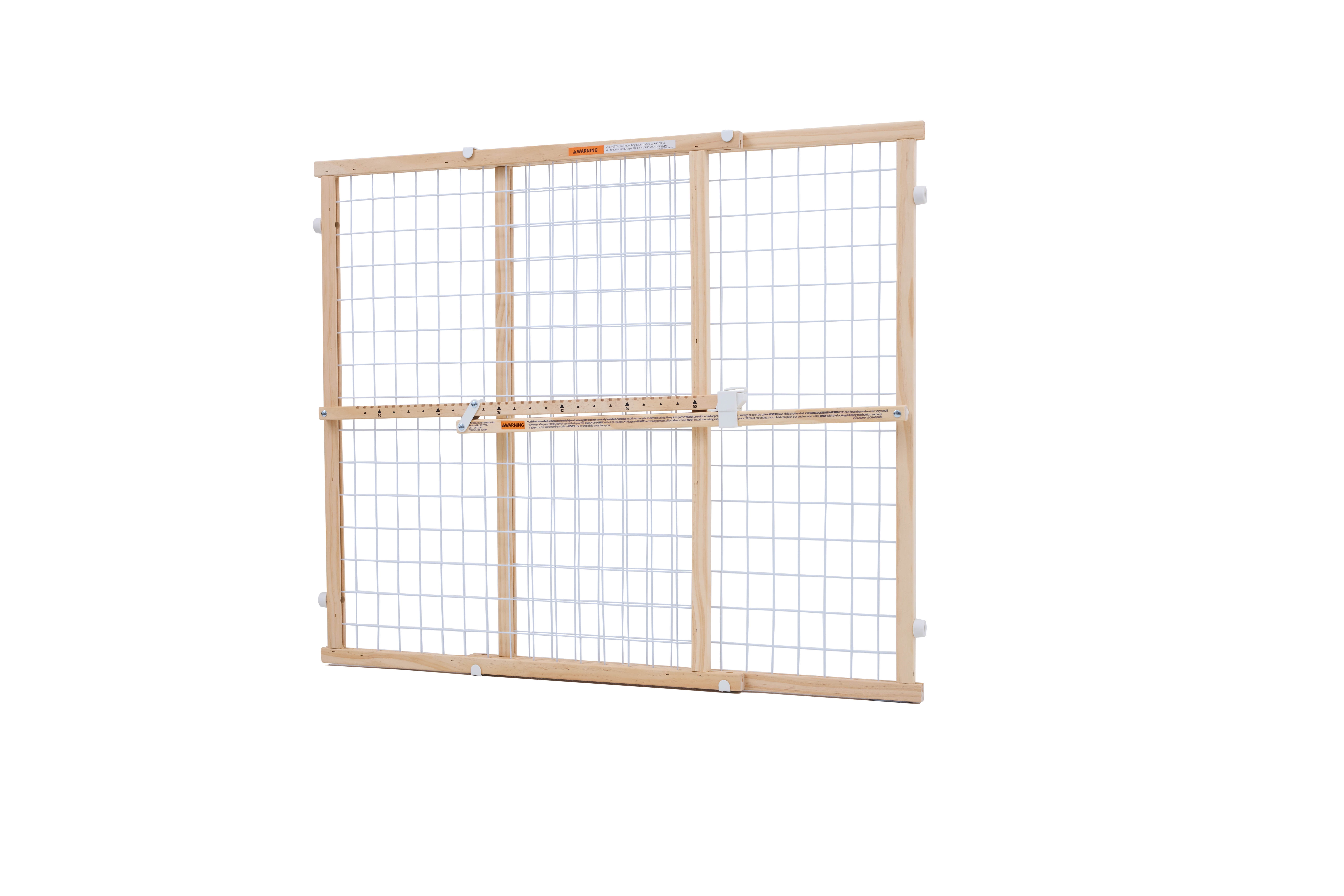 Parent's Choice Wooden Metal Tall and Wide Baby Safety Gate