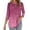 Multicolor XH370, variant on Women Blouses 3/4 Length Sleeve Loose Shirts Cute Spring Summer Blouses Pleated Plus Size Floral Tunics Crewneck Clothes