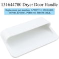 thumbnail image 3 of TOP-MAX 131644700 Dryer Door Handle Replacement Part fit for Frigidaire & Kenmore Dryer, Replace AP2107331, 131484400, 407940, LP10163, PS418388, B0053Y3AKK, 3 of 5
