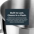 thumbnail image 4 of Stainless Steel Mixer bowl Fit for KitchenAid Artisan&Classic Series 4.5-5 QT Tilt-Head Mixer, 5 Quart Mixing Bowl with Handle., 4 of 10