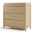 thumbnail image 3 of Graco Olivia 3 Drawer Chest with Infant Changing Topper, Driftwood, 3 of 13