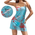 thumbnail image 2 of Lace Nightwear Women Nightdress New Spaghetti Strap Short Night Dress, 2 of 7