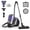 Purple, variant on Canister Vacuum Cleaner, 1700W 45Kpa Bagless Vacuum Cleaner, Multi-Cyclonic Filtration, 2 Anti-Allergen HEPA Filters, 3.5QT Dust Cup, 4 Tools, Corded Vacuum for Hard Floor, Pet Hair