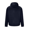 thumbnail image 5 of Yteetum Men's Oversized Christmas Hoodies Christmas Letter Print Drawstring Pullover Hooded Sweatshirts Mens Casual Christmas Graphic Print Loose Long Sleeve Hoodies Xmas Holiday Hooded Sweatshirt, 5 of 5