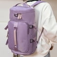 thumbnail image 3 of Bolsa de viaje de gran capacidad, almacén de zapatos independiente, separación seca y húmeda, mochila impermeable, 3 of 6