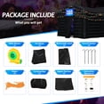 thumbnail image 5 of Step4Fun Large Black Inflatable Night Club 18x16x12Ft Party Tent with Logo Area for Wedding Birthday, 5 of 6