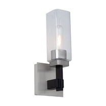 Artcraft Lighting Arlington Collection 1Light Bathroom Sconce Satin Nickel