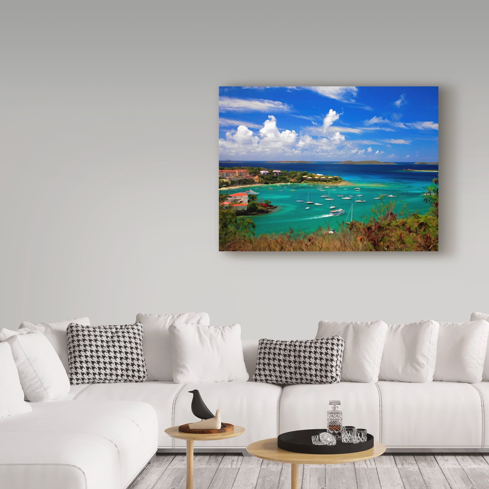 Trademark Fine Art 'St. Johns' Canvas Art by J.D. McFarlan