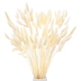 thumbnail image 1 of Uxcell 120-Pack Hierba de Colas de Conejo 17 Pulgadas Hierba de Cola de Conejo Esponjosa Flores Secas para Hogar/Boda [Blanco], 1 of 1