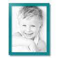 thumbnail image 2 of ArtToFrames 13x17 inch Distressed Aqua Picture Frame, Green Wood Poster Frame (4485), 2 of 8