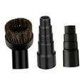 thumbnail image 4 of FESTFENDS 3Pcs Vacuum Attachment Adapter for Vacuum Cleaner Hose Plastic Black, 4 of 8