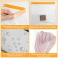 thumbnail image 4 of Uxcell 12 Rolls Pre-Taped Masking Film 35.4"x65.6ft Tape and Drape Painters Plastic Drop Cloth Film, 4 of 6