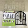 thumbnail image 3 of KAIRUI Metal palisades,Dog Fence Outdoor for Yard Garden Fence 13ft (L) X 2ft (H) Black Animal Barrier with No-Dig Stakes Arched Rustproof Metal Fence Decorative, 3 of 9