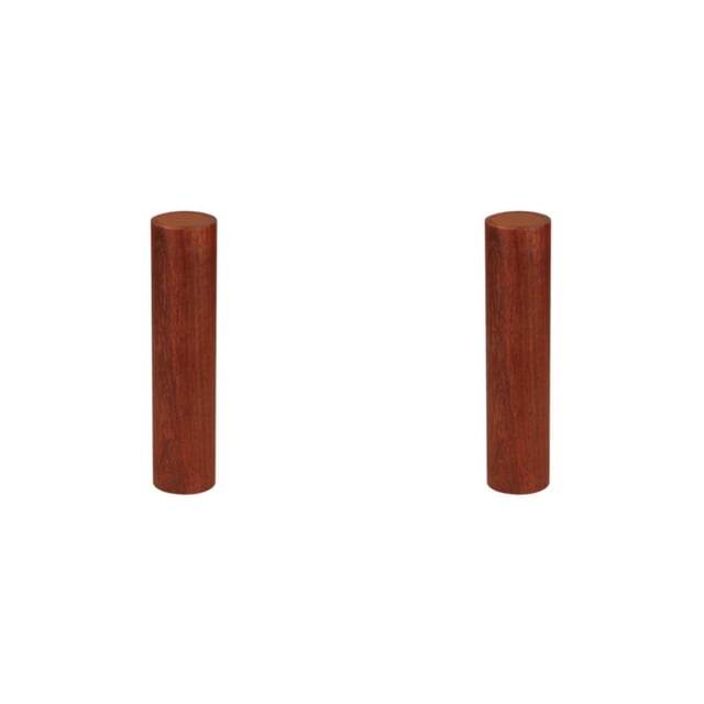 Advancent Wood Cylinder Sand Shaker Rhythm Sticks Musical Mahogany Toys Hammer Percussion Instrument Game Drum for Kids Gifts 2piezas