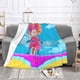 thumbnail image 2 of Manta de franela SuperKitties, suave, cálida y cómoda, para sofá, cama, oficina, cálidas mantas de felpa para todas las estaciones, manta de microfibra ultra suave, 2 of 8