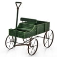 thumbnail image 1 of Pemberly Row Jardinière en Bois pour Plantes de Jardin avec Roue Verte, 1 of 8