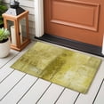 thumbnail image 5 of Yellow Bathroom Mat 2x3 FT, Non Slip Small Kitchen Mat, Retro Oil Painting Modern Abstract Art Aesthetics Washable Soft Backed Front Door Throw Rug Indoor Outdoor Doormat for Entryway Sink, 5 of 9