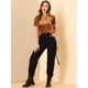 thumbnail image 3 of Día de San Patricio Camiseta Terciopelo Sólida Casual De Manga Corta Con Cuello Redondo Para Mujer Marrón M, 3 of 6