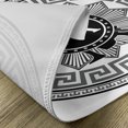 thumbnail image 5 of Ambesonne Retro Place Mats Set of 4, Spartan, Standard Size, Grey Black White, 5 of 6
