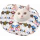 thumbnail image 1 of Adjustable Recovery Cone Neck Collar Soft Elizabeth Circle Removable Washable Cover for Dogs Cats (White, X-Large), 1 of 4