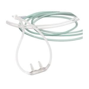 Nasal Micro Cannula - Softech Plus Adult Nasal Cannula with Star Lumen Tubing ''7 ft. Lumen Tubing, Green, 1 Count''