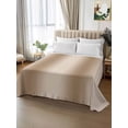 thumbnail image 2 of Khaki Ombre Flat Sheets Only Queen Size, Soft Breathable Bed Top Sheets for Mattress, Modern Abstract Art Farmhouse Gradient Luxury Bedding Flat Sheets for Home Hotel Bedroom Bed Protection, 2 of 9