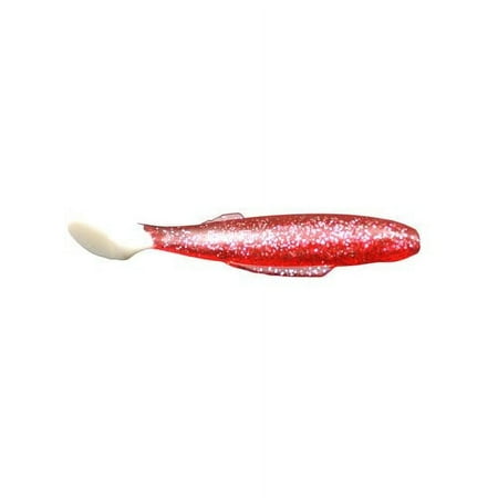 UPC: 0044784146394 | H&H Coastal Tackle 4  Queen Cocahoe Minnow  Strawberry Glitter & White  10 Count