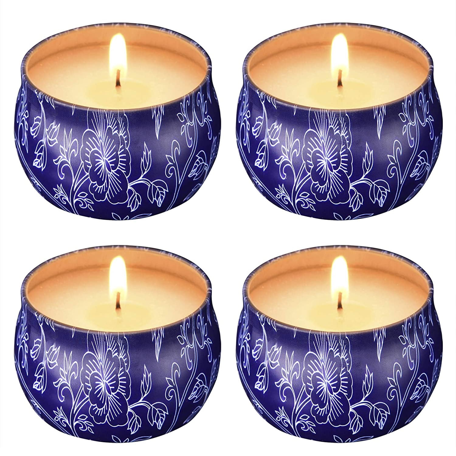 10pk VIOLETS & BABY POWDER Triple Scented TEA LIGHT CANDLES 60 hrs/pack GIFTS 