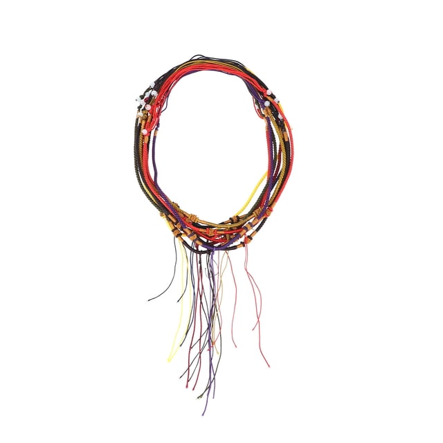 CIMAXIC 12 pcs Exquisite Pineapple Buckle Necklace Rope Delicate Necklace Rope for Women,9.45"X0.24"X0.12"