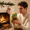 thumbnail image 2 of TOYOUME Cute Christmas Stuffed Plush Toy, 5 Inch, Green, 2 of 6