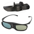 thumbnail image 3 of Projector Glasses, Simple Setting 3D Active Shutter Glasses Auto Off DLP Link 144Hz Refresh Rate  for School, 3 of 7