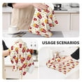 thumbnail image 3 of Adobk Popcorn Print Kitchen Towels Dish Towels Kitchen Essentials for New Home Waffle Towels Kitchen Hand Dish Cloths for Drying and Cleaning, 3 of 7