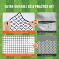 thumbnail image 2 of VEVOR Golf Net, 10x10ft Golf Practice Net, Indoor Hitting Net for Golf, Baseball, Hockey, Soccer, Heavy Duty Nylon DIY Ball Net, 2 of 9