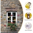 thumbnail image 4 of Topboutique Metal Butterfly Wall Decor,6 Pcs Colorful Metal Butterflies Sculpture,Butterfly Garden Decorations,Outdoor Fence Hanging Wall Art Decor for Yard Living Room Bedroom Patio Balcony, 4 of 9