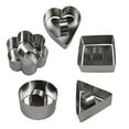 thumbnail image 2 of Stainless Steel Cake Rings Pastry Dessert Mousse Mold With Pusher For Crumpets Eggs Pastry Mousse Desserts, 2 of 5