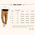 thumbnail image 4 of iixpin Kids Boys Cargo Trousers Athletic Workout Slim Fit Joggers Sports Pants Casual Sweatpants Dungarees Bottoms Blue 7-8, 4 of 4