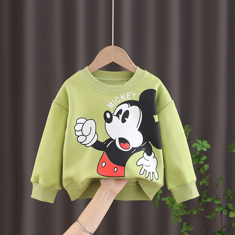 1 2 3 4 Anos De Edad Ropa De Ninos Tops Sudaderas Primavera Otono Los Mickey Minnie Ninas Jersey Sueter Walmart en linea