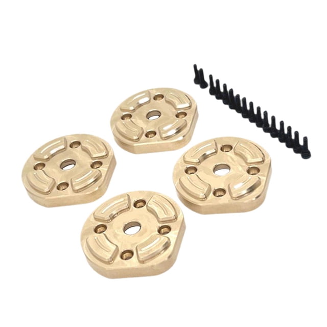 Contrapesos para coches RC, cubiertas de engranajes de eje delantero y trasero para camiones RC 1/12 4 piezas